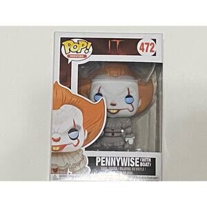 Funko Pop! Stephen King IT PENNYWISE with Boat #472 In Stock